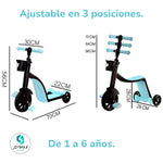 Patín Scooter 3 en 1