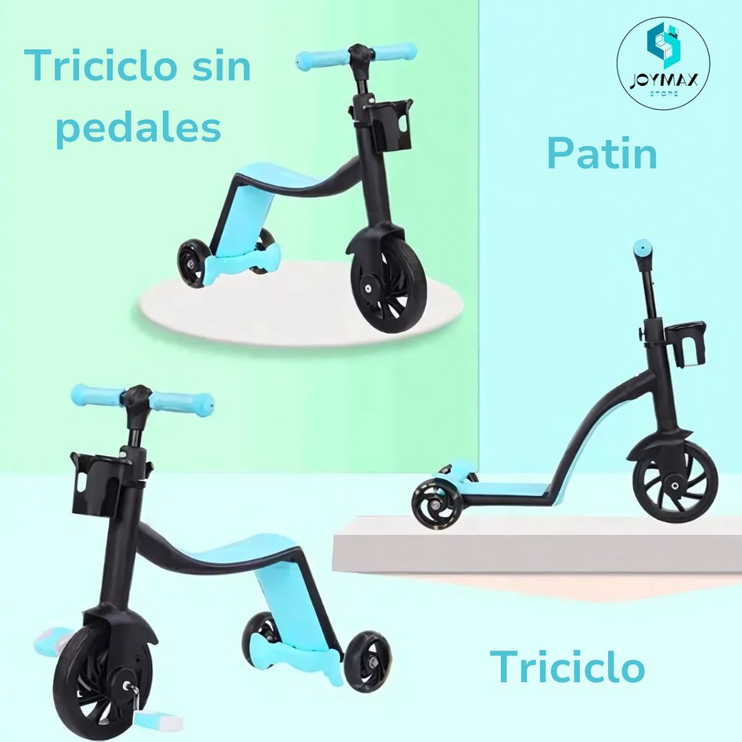 Patín Scooter 3 en 1